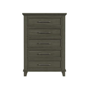 Canterbury 5-Drawer Chest in Grey
