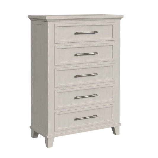 Canterbury 5-Drawer Chest in Ivory