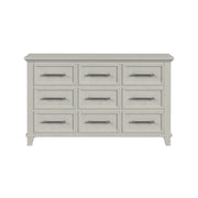 Canterbury 9-Drawer Dresser in Ivory