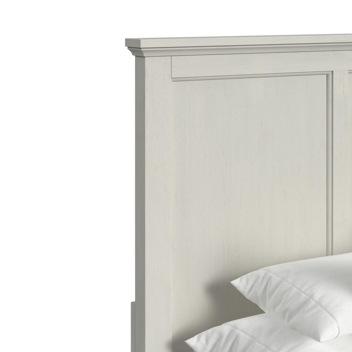 Canterbury Queen Storage 5PC Bedroom Set with 2 Nightstands, Dresser & Chest in Ivory