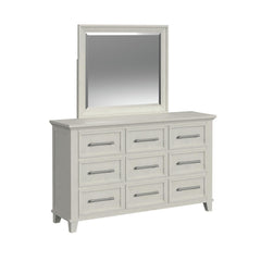 Canterbury Queen Panel 5PC Bedroom Set in Ivory