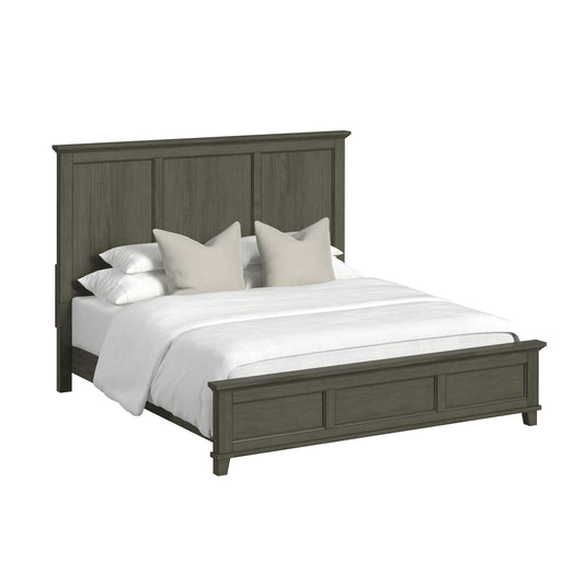 Canterbury King Panel 5PC Bedroom Set in Grey