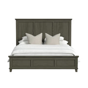 Canterbury King Panel Bed in Grey