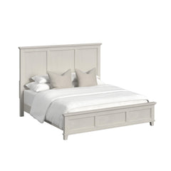 Canterbury King Panel 5PC Bedroom Set in Ivory