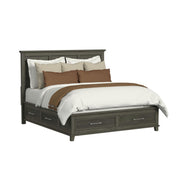 Canterbury King Storage 5PC Bedroom Set in Grey