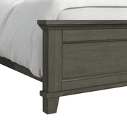 Canterbury Queen 5PC Bedroom Set with 2 Nightstands, Dresser & Chest in Grey