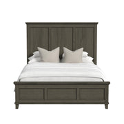 Canterbury Queen Panel Bed in Grey