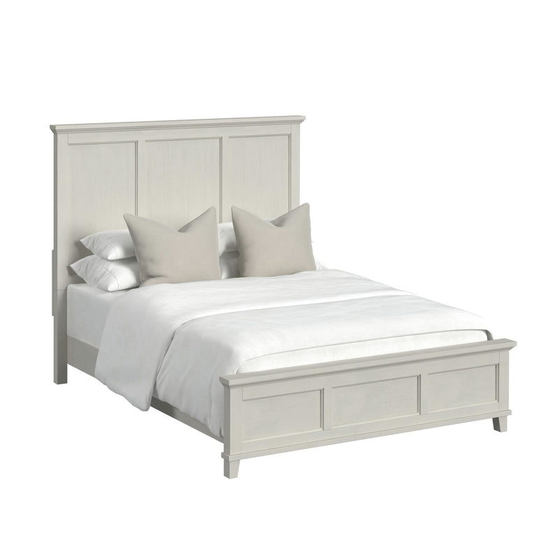 Canterbury Queen Panel Bed In Ivory