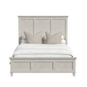 Canterbury Queen Panel Bed in Ivory