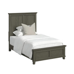 Canterbury Twin Panel 3PC Bedroom Set in Grey