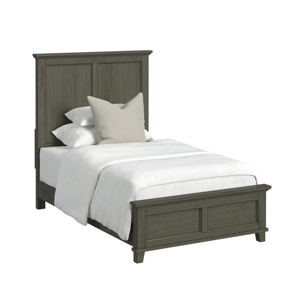 Canterbury Twin Panel Bed In Grey