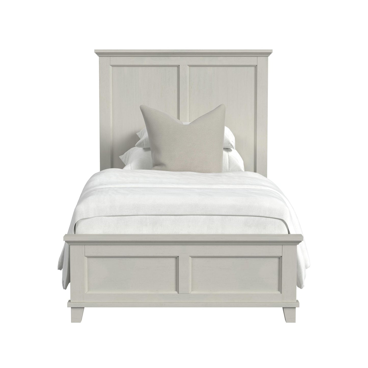 Canterbury Twin Panel Bed in Ivory