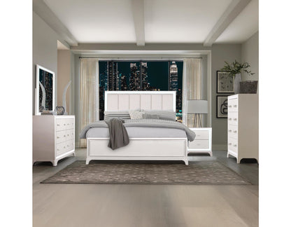 Cassie Bed Pearl Finish