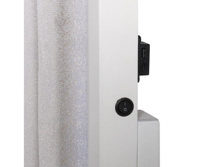 Cama Queen iluminada Cassie 