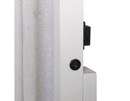 Cama Queen iluminada Cassie 