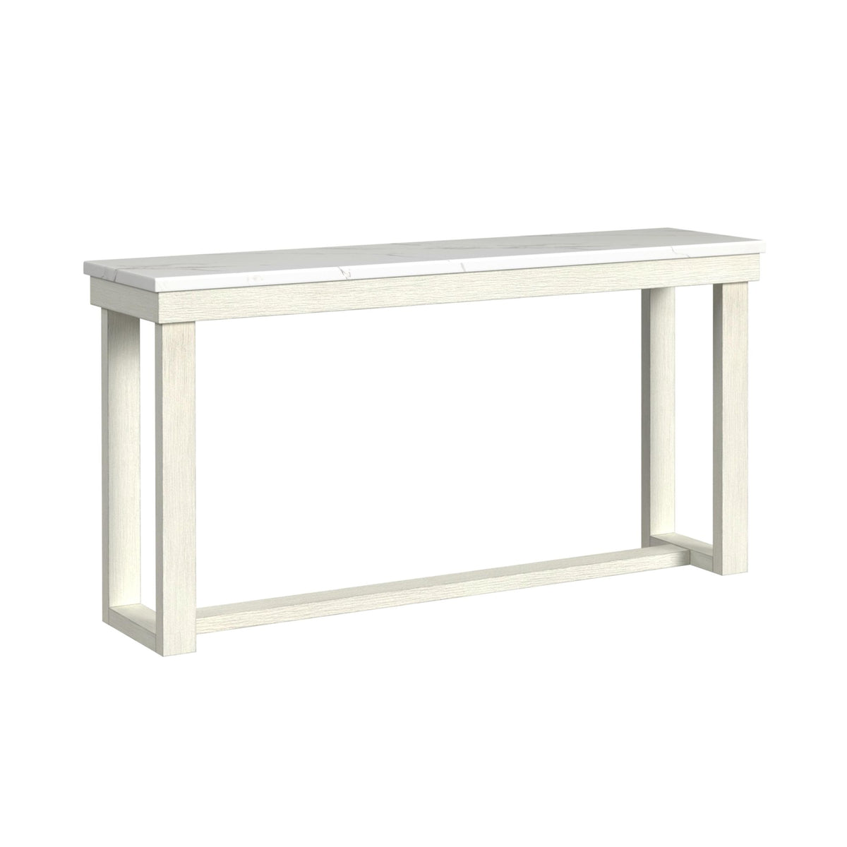 Catilin Sofa Table In Brushed White