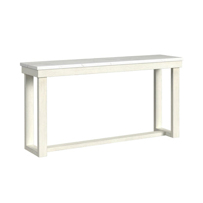 Catilin Sofa Table in Brushed White