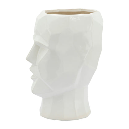 Ceramic Face Vase