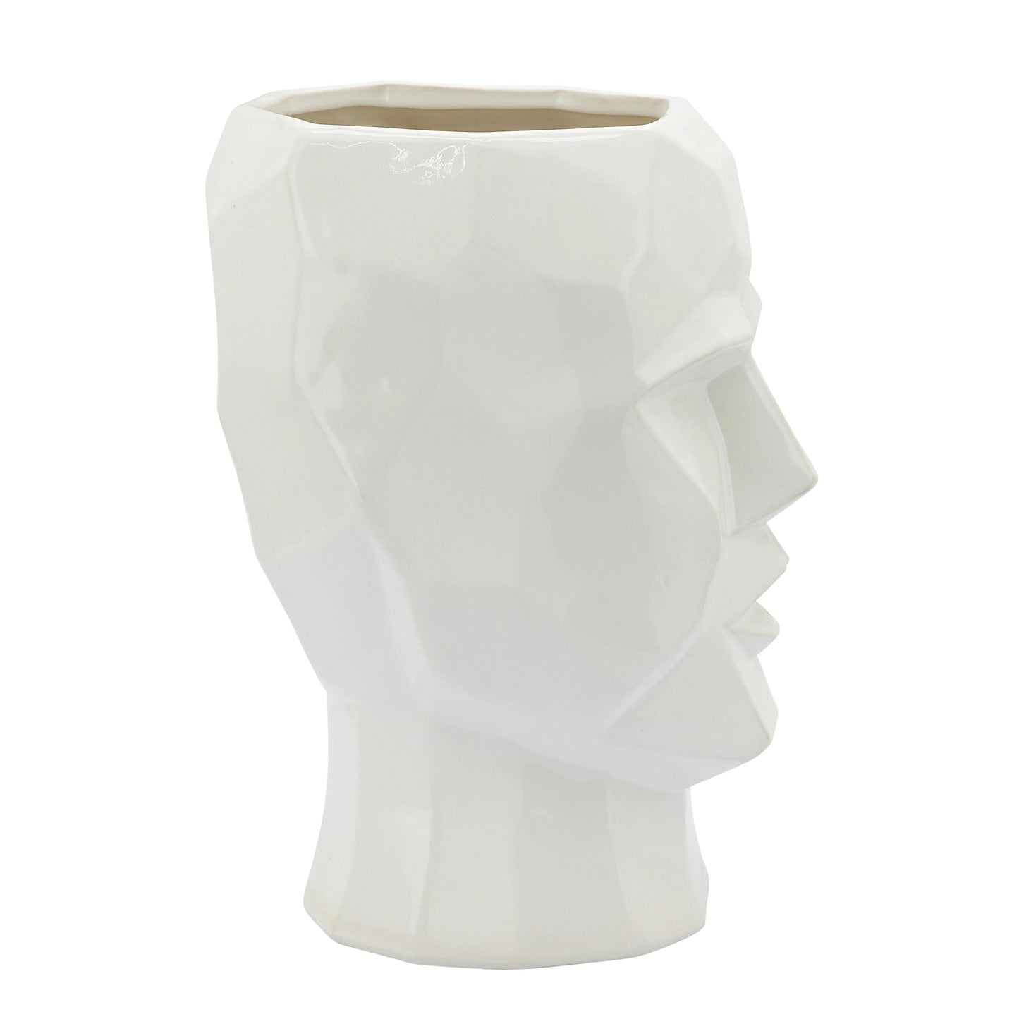 Ceramic Face Vase