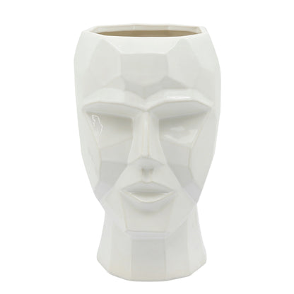 Ceramic Face Vase