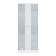 Chandra Cabinet with LED in Glossy White