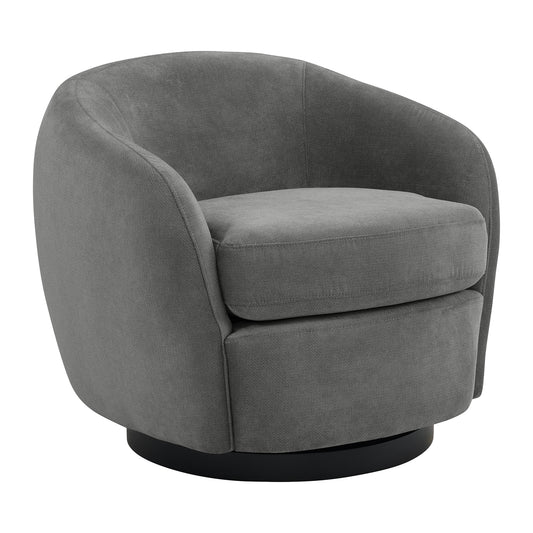 Chanel Swivel Chair in Bristo Grey
