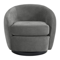 Chanel Swivel Chair in Bristo Grey