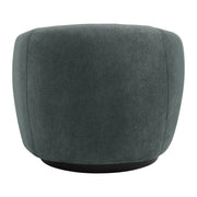 Chanel Swivel Chair in Bristo Teal