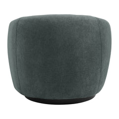 Chanel Swivel Chair in Bristo Teal