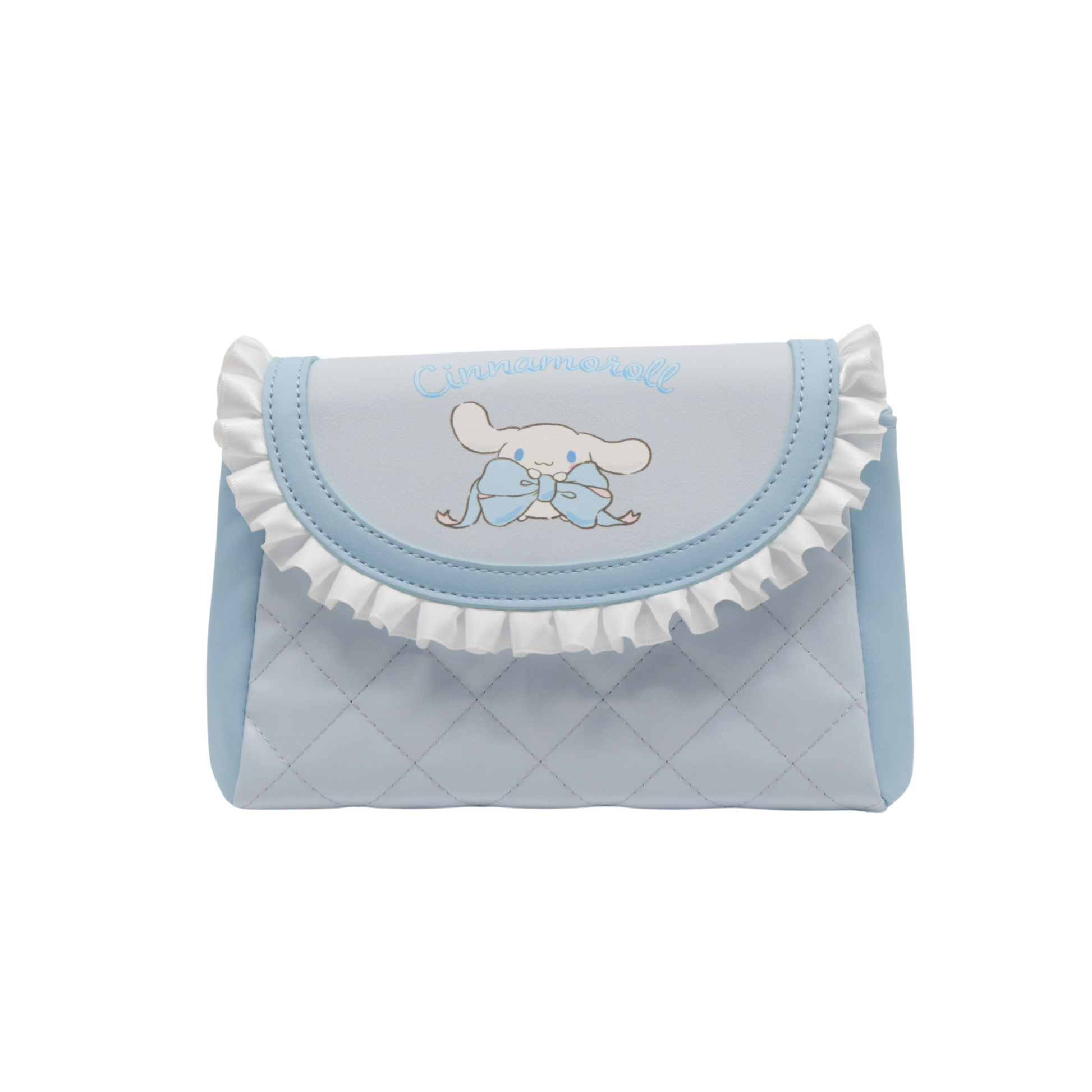 Cinnamoroll™ “Lovely Ribbon” Ruffled Cosmetic Pouch
