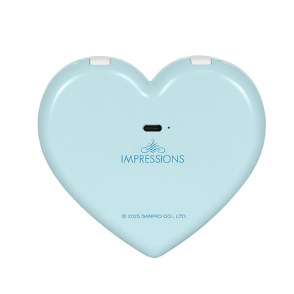 Cinnamoroll™ “Lovely Ribbon” LED Heart Compact Mirror