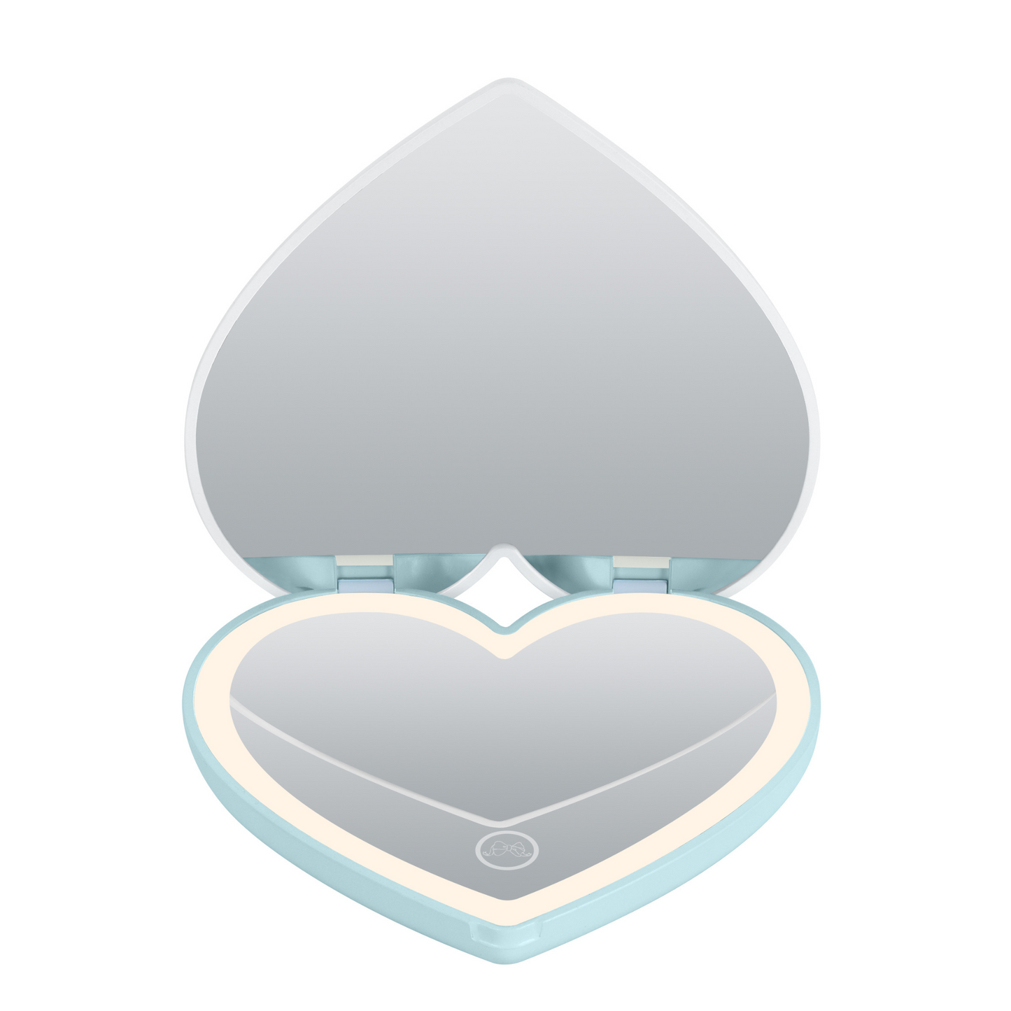 Cinnamoroll™ “Lovely Ribbon” LED Heart Compact Mirror