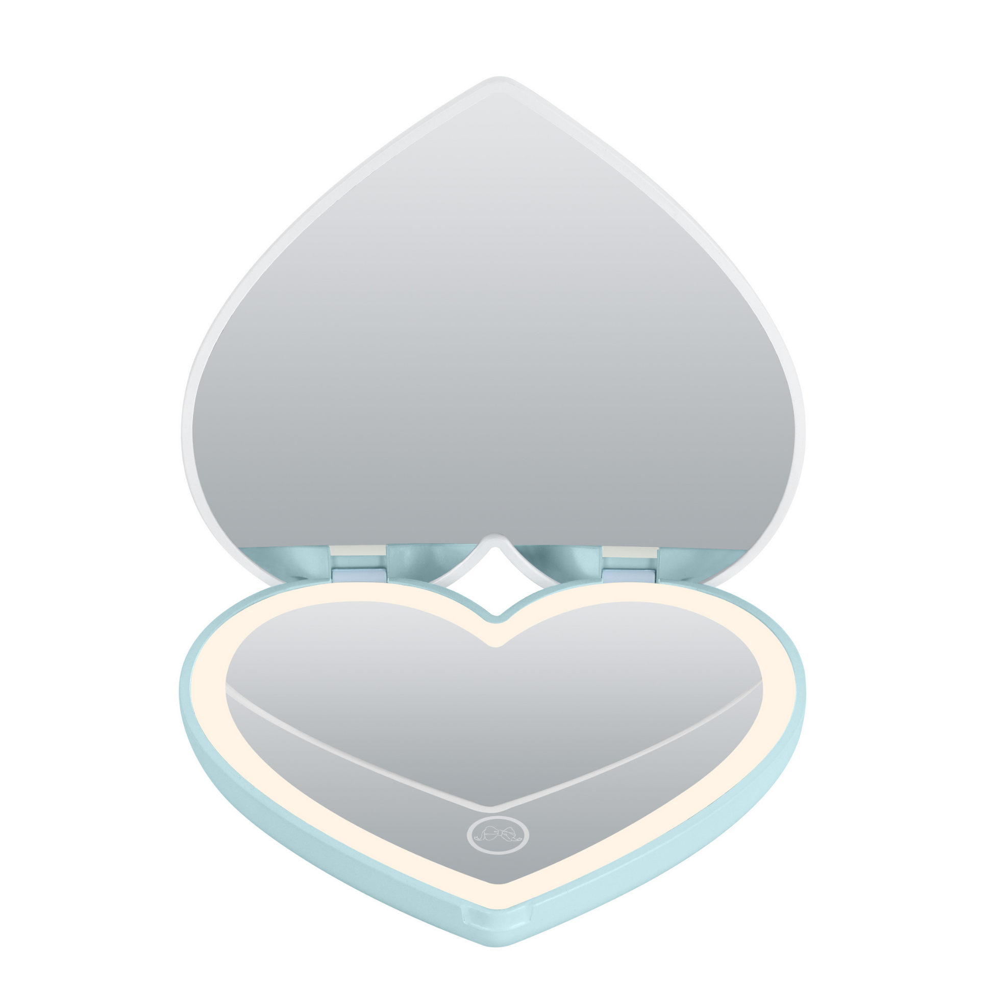 Cinnamoroll™ “Lovely Ribbon” LED Heart Compact Mirror