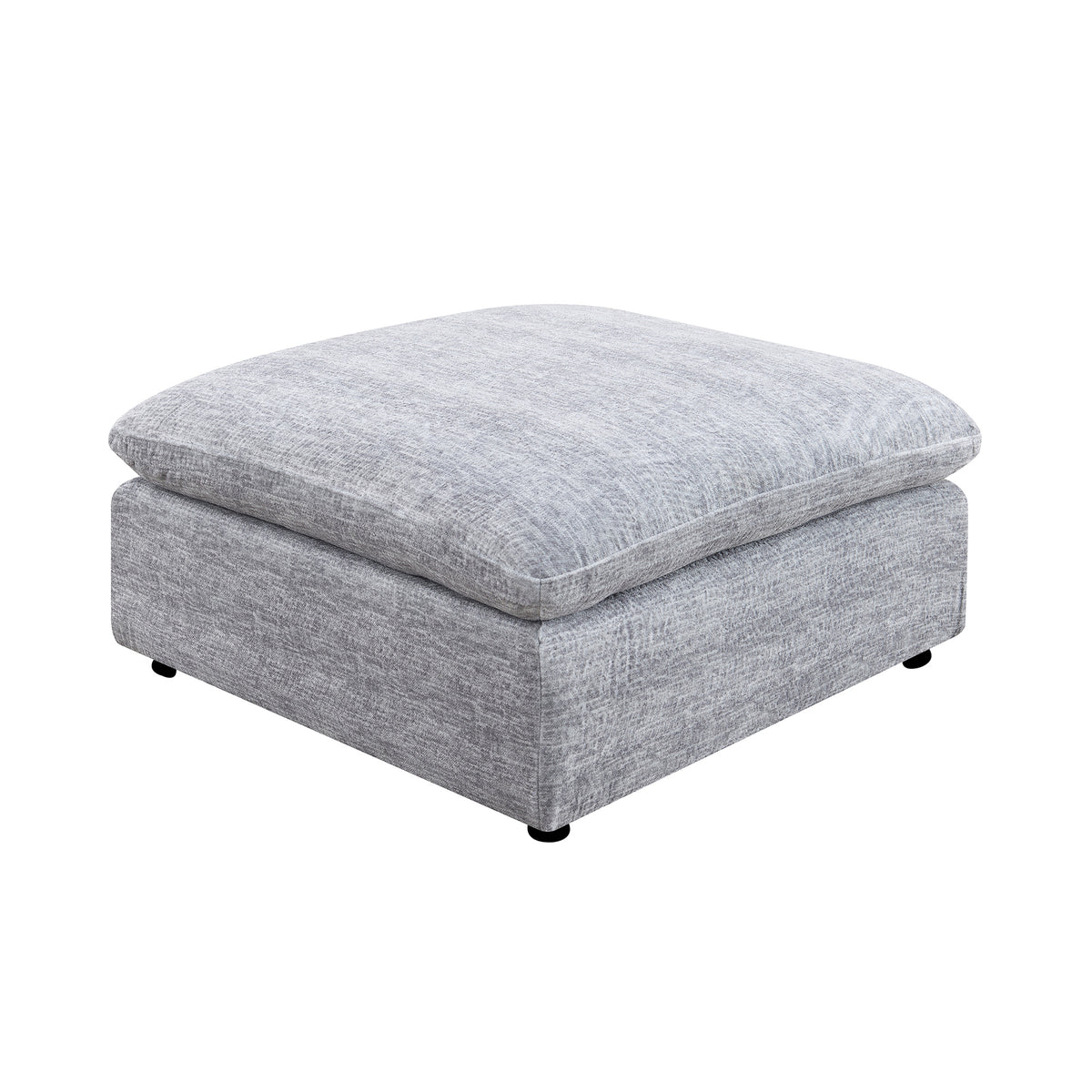 Cloud 9 Ottoman in Zaftag Dove