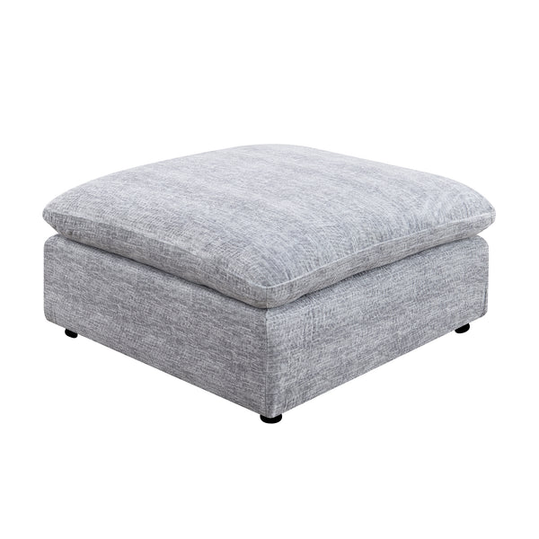 Cloud 9 Ottoman in Zaftag Dove