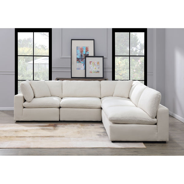 Cloud 9 Sectional 5PC Garrison Cotton