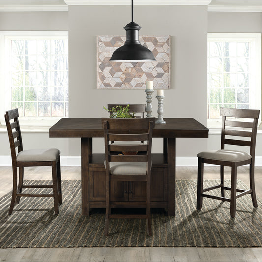 Colorado Counter Side Chair With Cushion Seat (2pcs per pack)