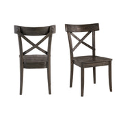 Coronado Side Chair (2/Ctn) Chocolate