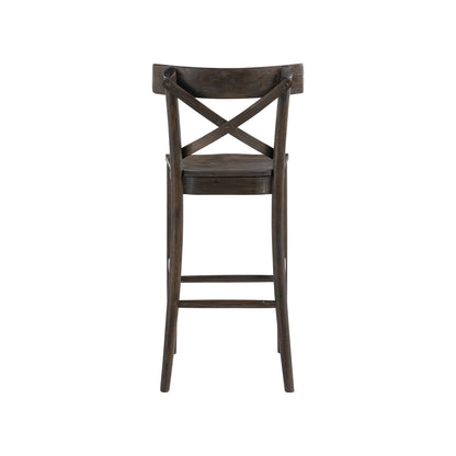 (D210-21C) Coronado- 30'' Barstool- Chocolate