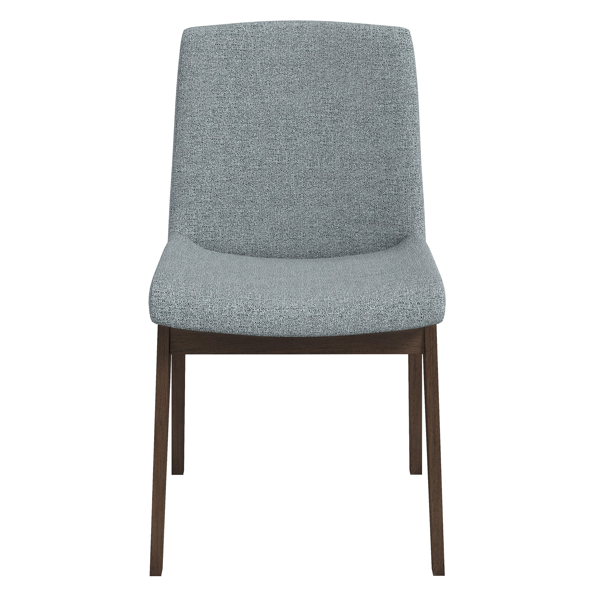 Silla de comedor Crystal (juego de 2, gris claro)