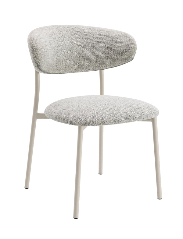 Kalam Boucle Upholstered Side Chair (Set-2)