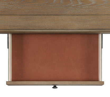 Bellevue Rectangular Counter Table in Walnut and Antique White