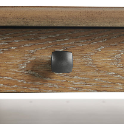 Bellevue Rectangular Counter Table in Walnut and Antique White