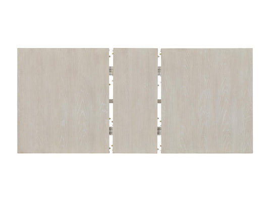 Avalanche Rectangular Dining Table with 18in Leaf in Antique White
