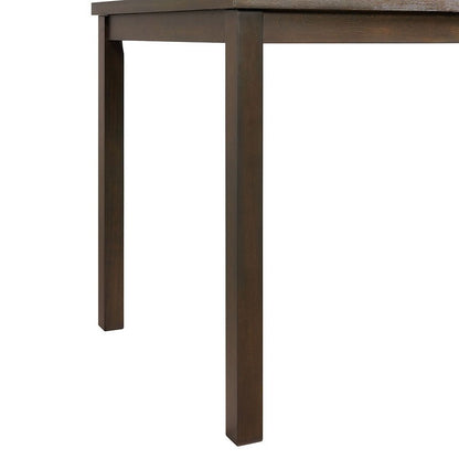 Alvin 60in 7 Piece Counter Height Set in Espresso