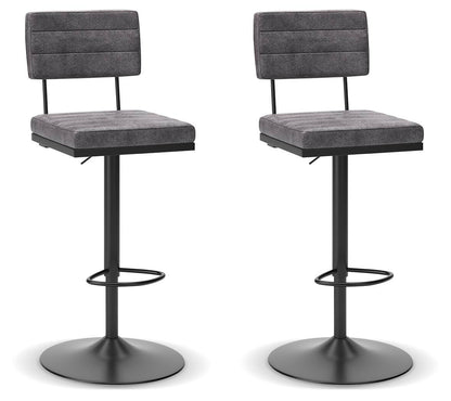 Strumford Tall Swivel Barstool (2/CN)