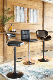 Bellatier Tall UPH Swivel Barstool (Set of 2)