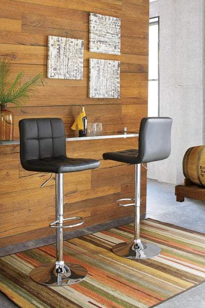 Bellatier Tall UPH Swivel Barstool (Set of 2)