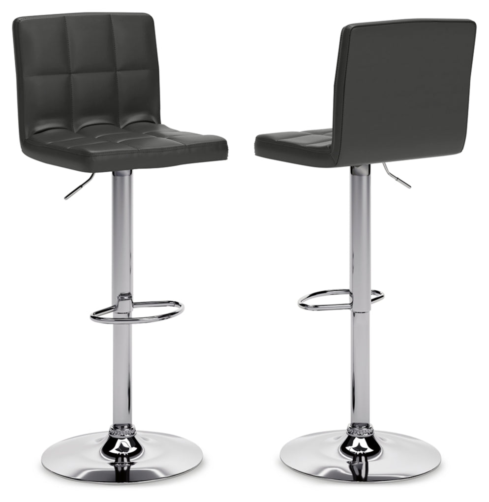 Bellatier Tall UPH Swivel Barstool(2/CN)