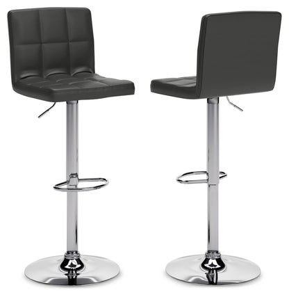Bellatier Tall UPH Swivel Barstool(2/CN)